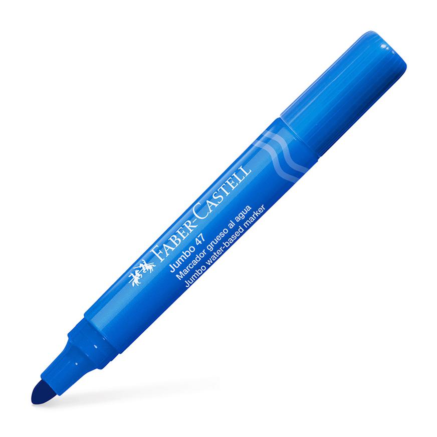 Plumón jumbo 47 azul